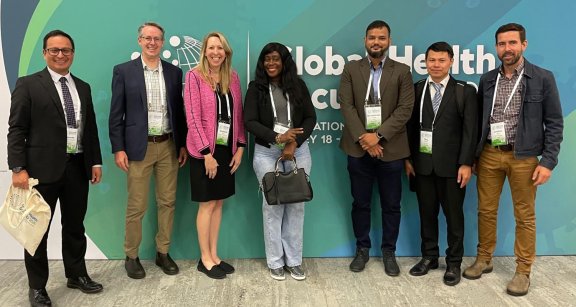 Full Group Photo of STOP Spillover team members and USAID Washington staff at the GHS 2024 conference