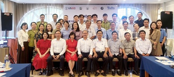 Group photo in the conference room.